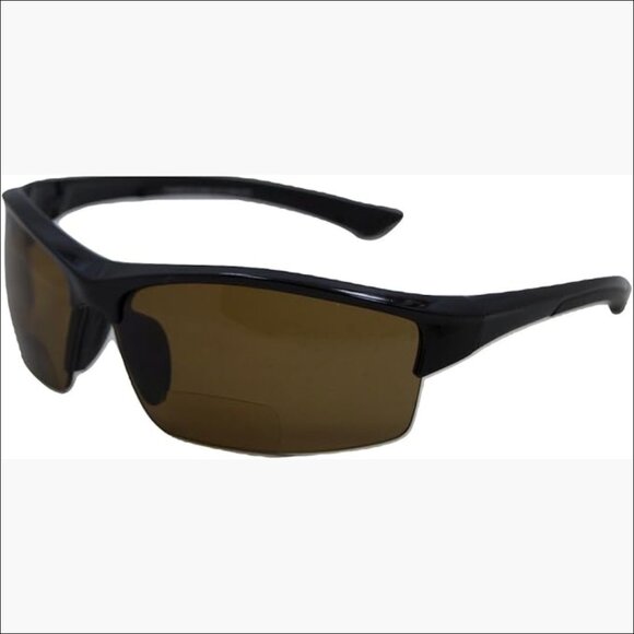 Polarized Bifocal Sunglasses with TR90 Frame, Wrap-Around Semi-Rimless Design main image 5